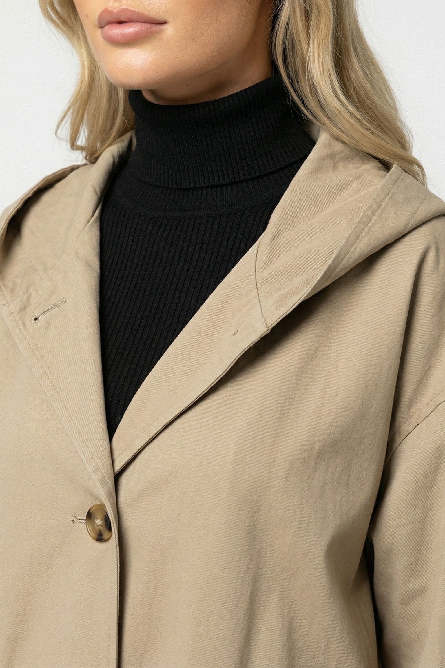 Lange Waterproof Trenchcoat voor Dames | Windproof | Isabelle