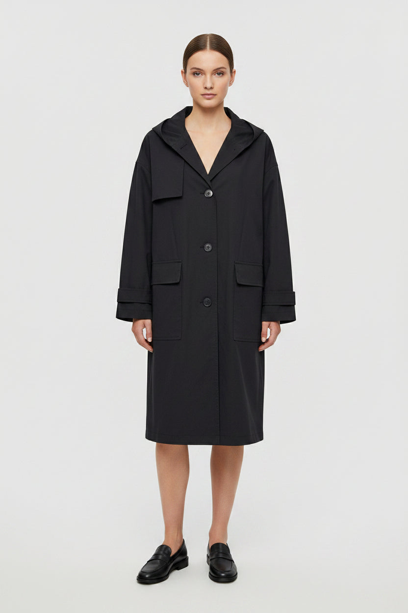 Lange Waterproof Trenchcoat voor Dames | Windproof | Isabelle