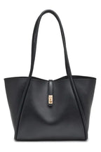 Leren Tote Bag met Goudkleurig Beslag Dames | Minimalistisch | Henrietta
