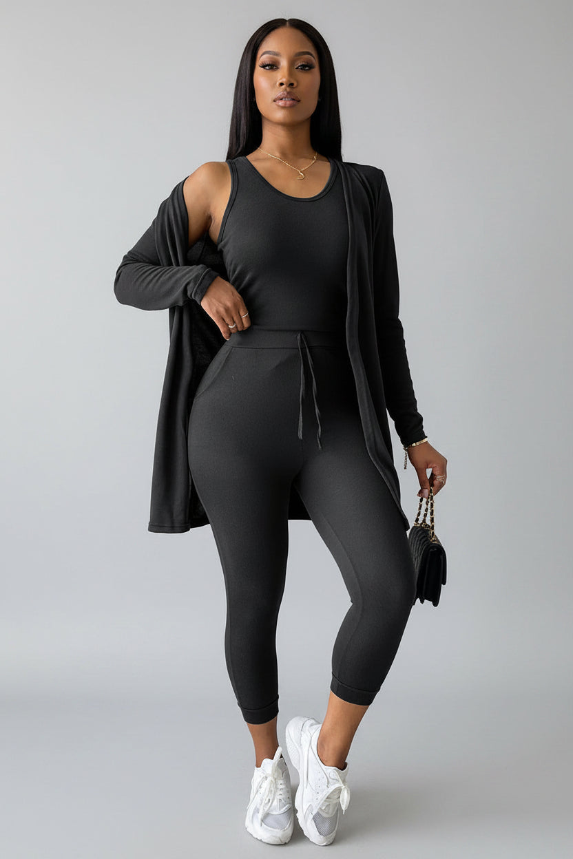Lounge Set Dames Driedelig Casual Comfortabel | Noémie