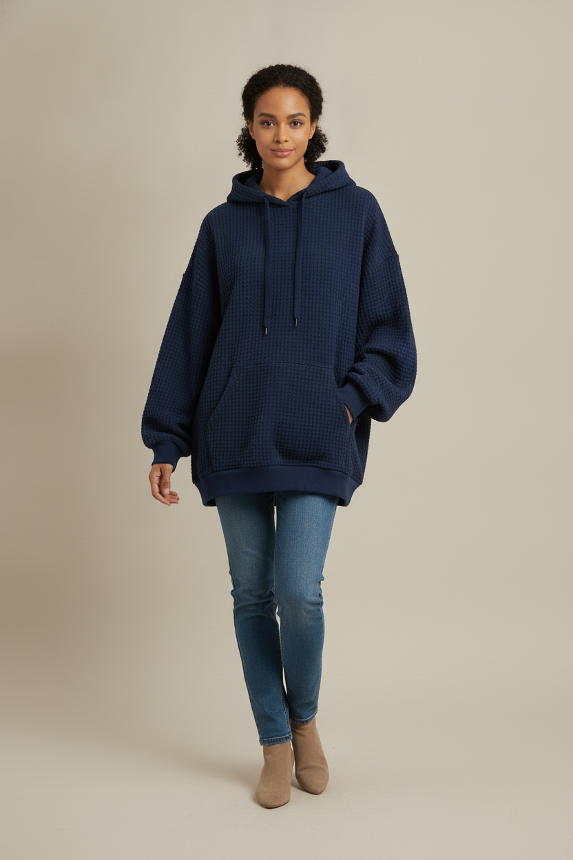 Farida – Marineblauw
