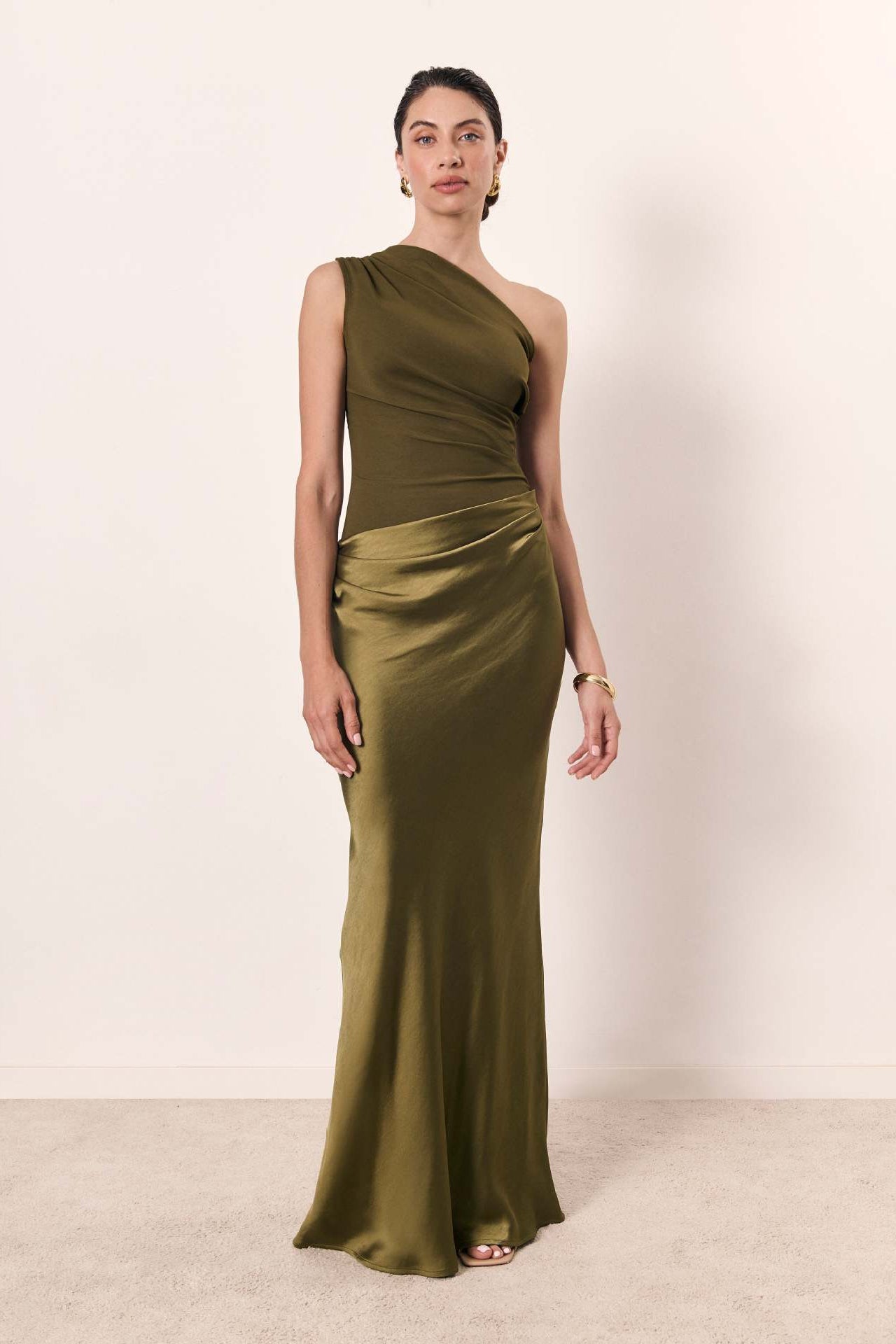Maxi Jurk Lange Mouwen Dames | Elegant, Vloeiend & Flatterend | Nalini