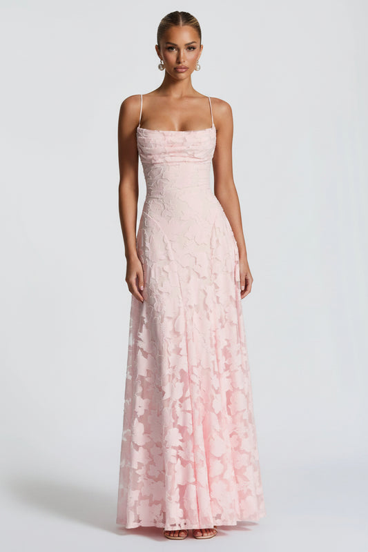 Maxi Jurk met Bloemenprint Dames | Dunne Bandjes & Romantisch | Floreva