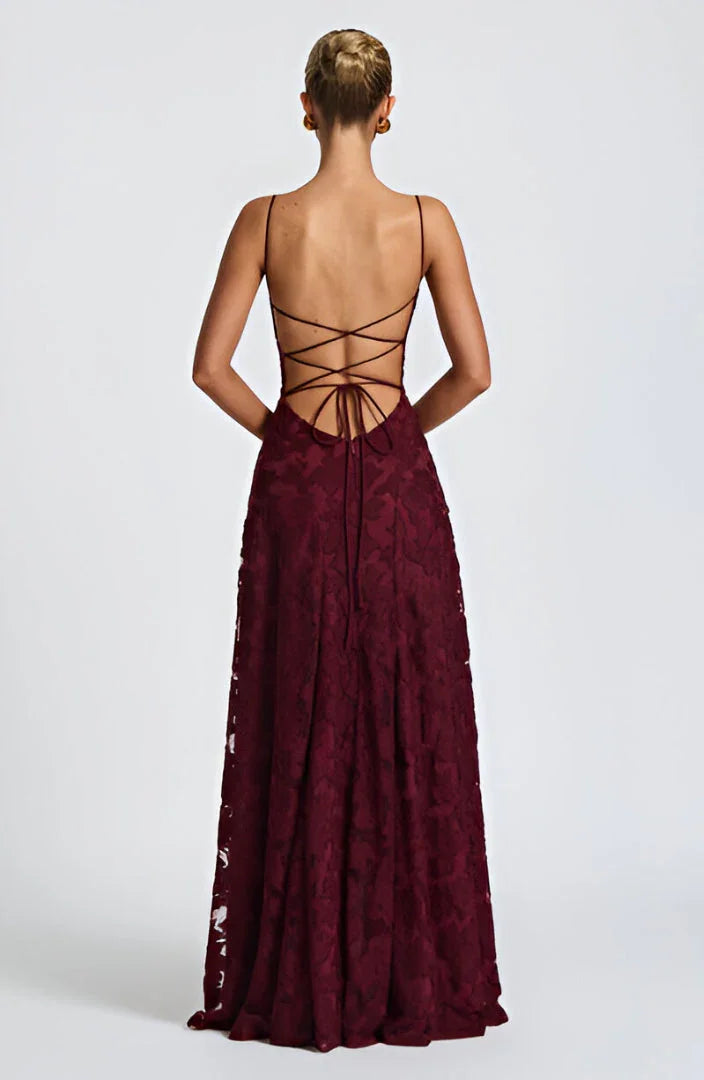 Maxi Jurk met Bloemenprint Dames | Dunne Bandjes & Romantisch | Floreva