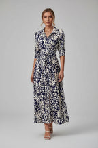 Midi Jurk Dames Elegant Zomer A-lijn | Solène