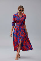 Midi Jurk Dames Elegant Zomer A-lijn | Solène