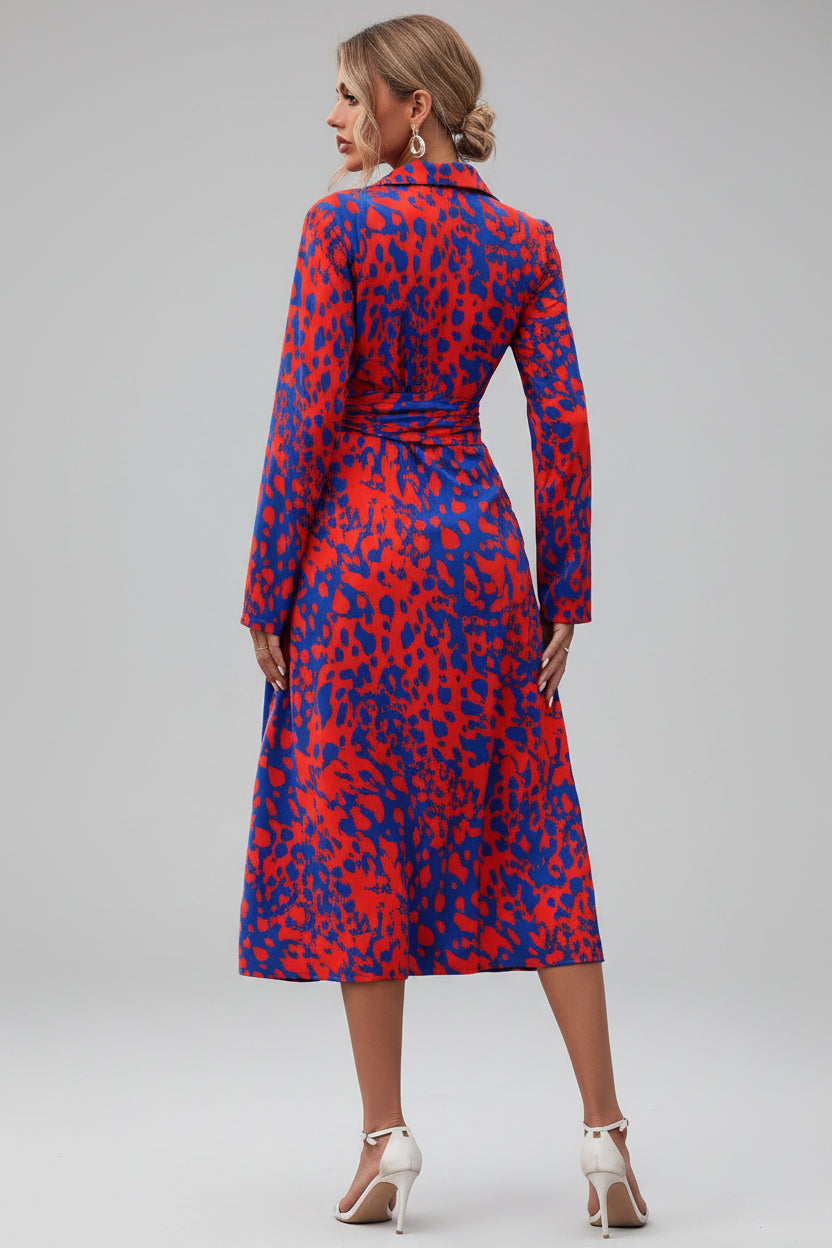 Midi Jurk Dames Elegant Zomer A-lijn | Solène