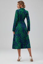 Midi Jurk Dames Elegant Zomer A-lijn | Solène