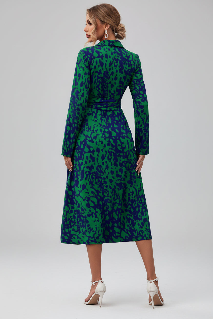 Midi Jurk Dames Elegant Zomer A-lijn | Solène
