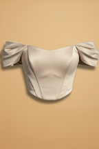 Off-Shoulder Top met Stijlvolle Halslijn Dames | Luchtig | Isadora