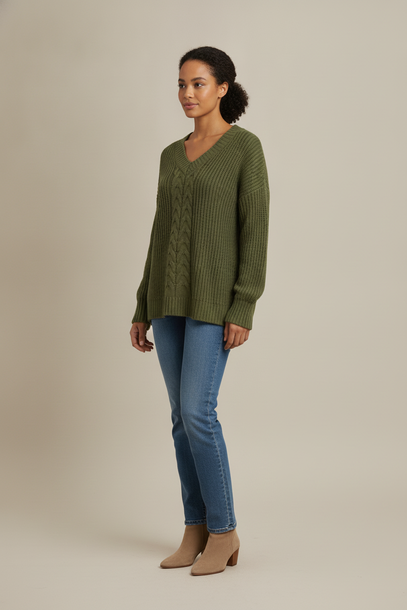 Xanthe – Olijfgroen