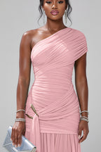 One Shoulder Maxi Avondjurk Dames Gala Elegant | Doriane
