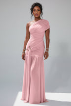 One Shoulder Maxi Avondjurk Dames Gala Elegant | Doriane