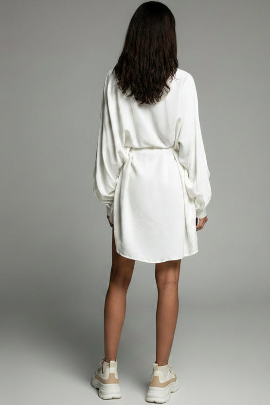 Oversized Blouse Dames Wit Lang Achter | Ziva