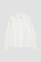 Oversized Blouse met Knoopsluiting Dames | Vierkante Snit & Veelzijdig | Careva