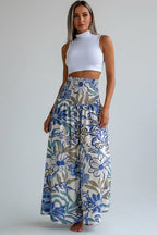 Palazzo Broek Dames Casual Bloemenprint Viscose | Léa