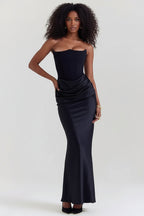 Exclusieve Maxijurk Dames | Korset & Glamour | Serena