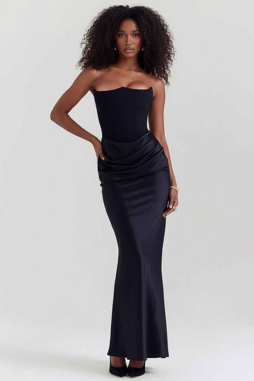 Exclusieve Maxijurk Dames | Korset & Glamour | Serena