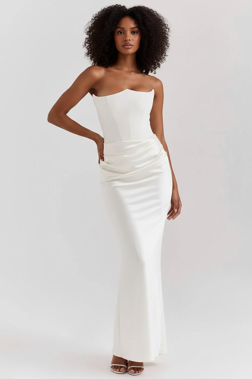 Exclusieve Maxijurk Dames | Korset & Glamour | Serena