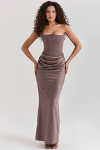 Exclusieve Maxijurk Dames | Korset & Glamour | Serena