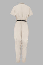 Playsuit Dames Chiara - Ritssluiting en Tailleceintuur