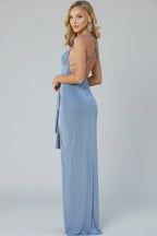 Ruffle Maxi Jurk Dames Elegant Bruiloft | Céleste