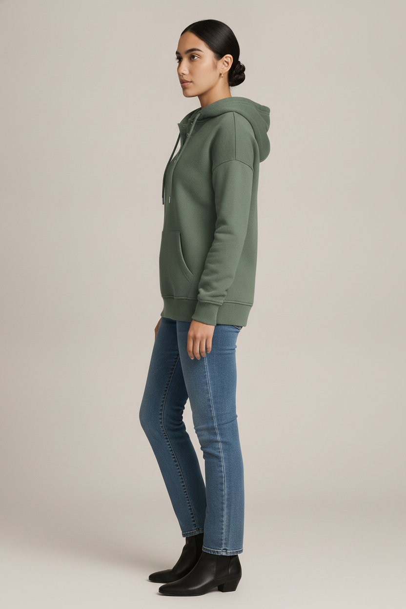 Mirela – Saliegroen – zijaanzicht