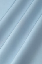 Satijnen Midi Jurk Dames Elegant Ruffle Vierkante Hals | Indira