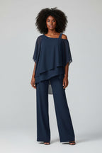 Set Dames Cold Shoulder Blouse en Broek | Azura
