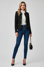Single-Breasted Blazer met Klassieke Snit voor Dames | Clarissa
