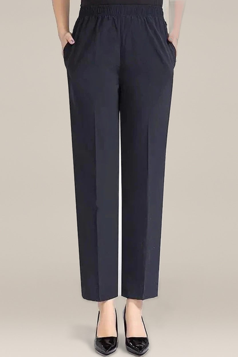 Stretch Broek Dames Zoé - Hoge Taille en Stretch Pasvorm