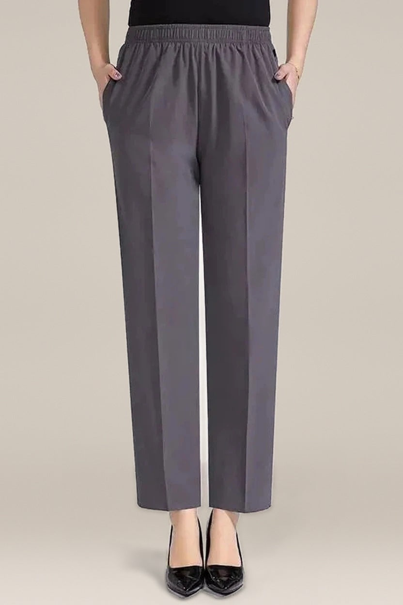 Stretch Broek Dames Zoé - Hoge Taille en Stretch Pasvorm
