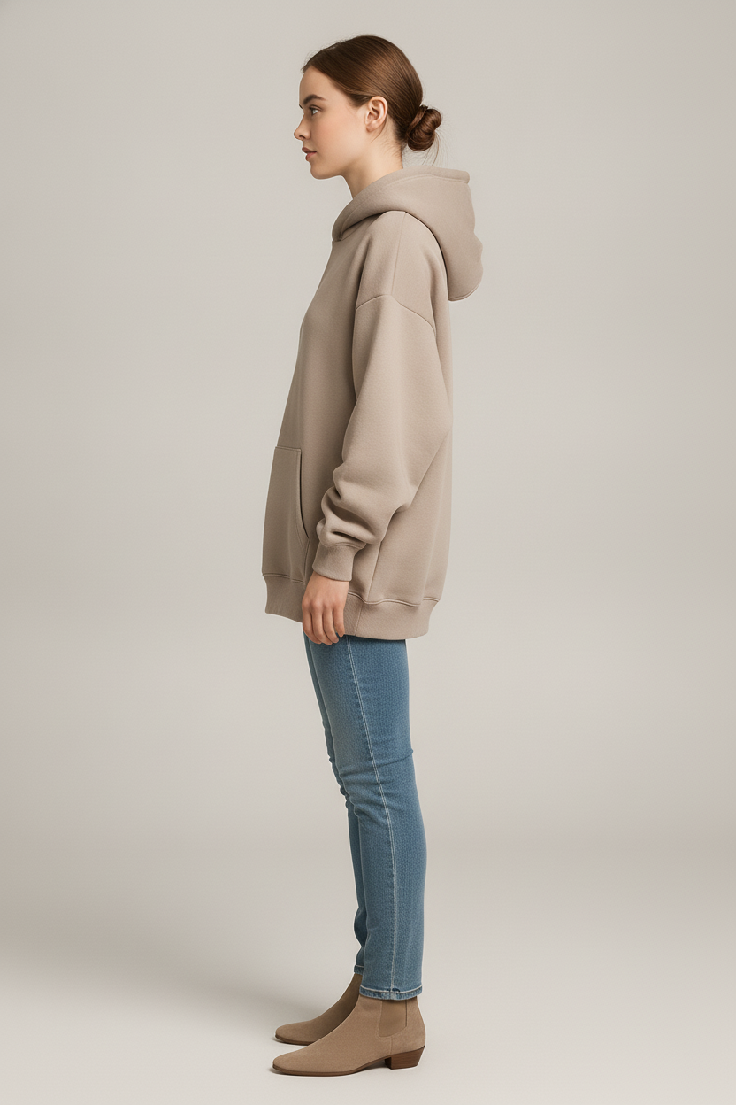 Davina – Taupe – zijaanzicht