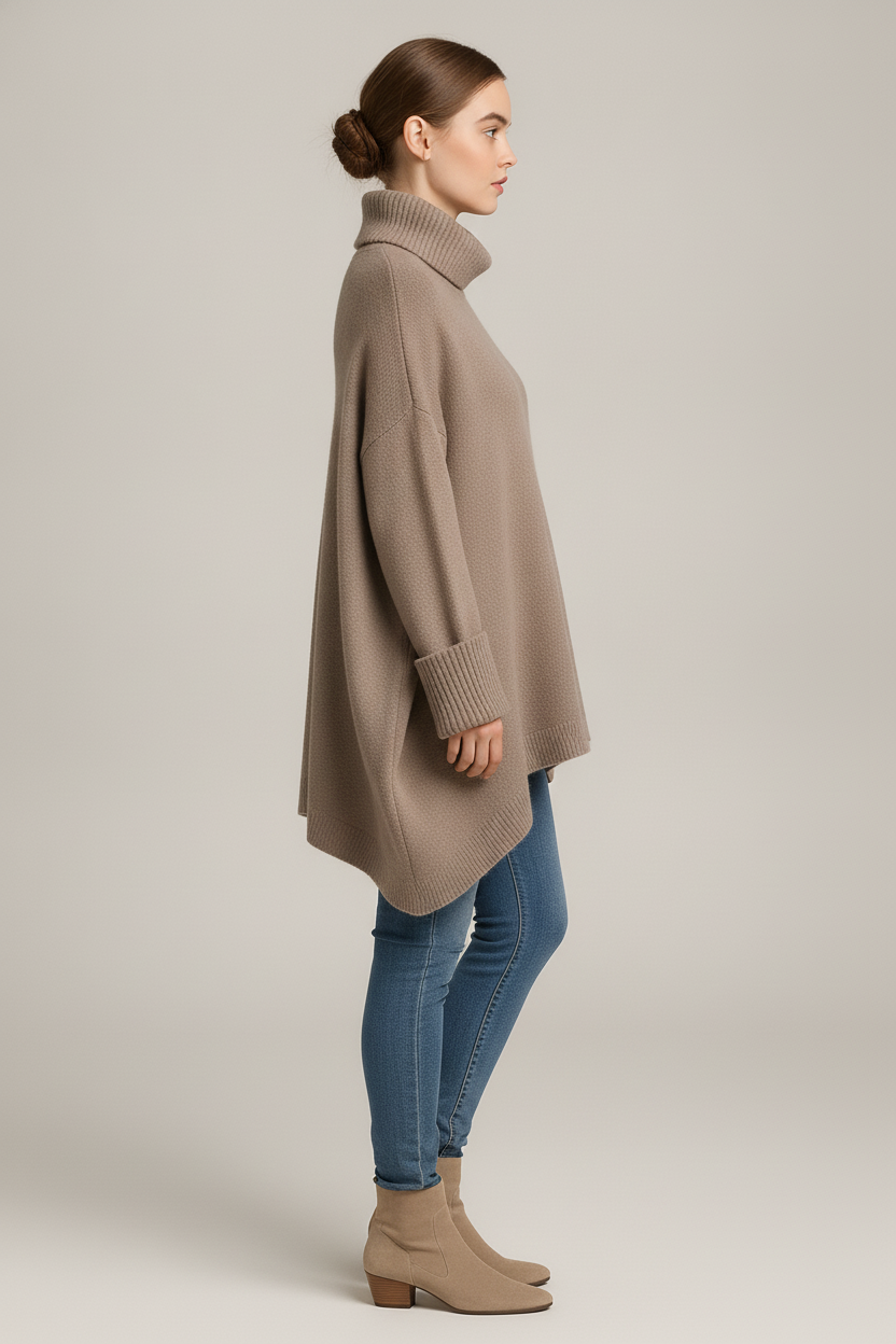 Jaelle – Taupe – zijaanzicht