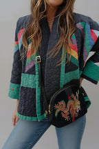 Tussenjas Dames Anya - Oversized en Multicolor