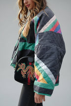 Tussenjas Dames Anya - Oversized en Multicolor