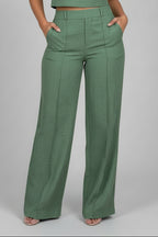 Tweedelig Set Dames Crop Top Broek Elegant | Amélie