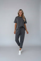 Tweedelig Set Dames | Verstelbare Taille & Ripped Design | Clareva
