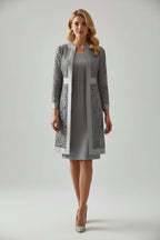 Tweedelige Dames Set Amara - Stretch Pasvorm en Kanten Details