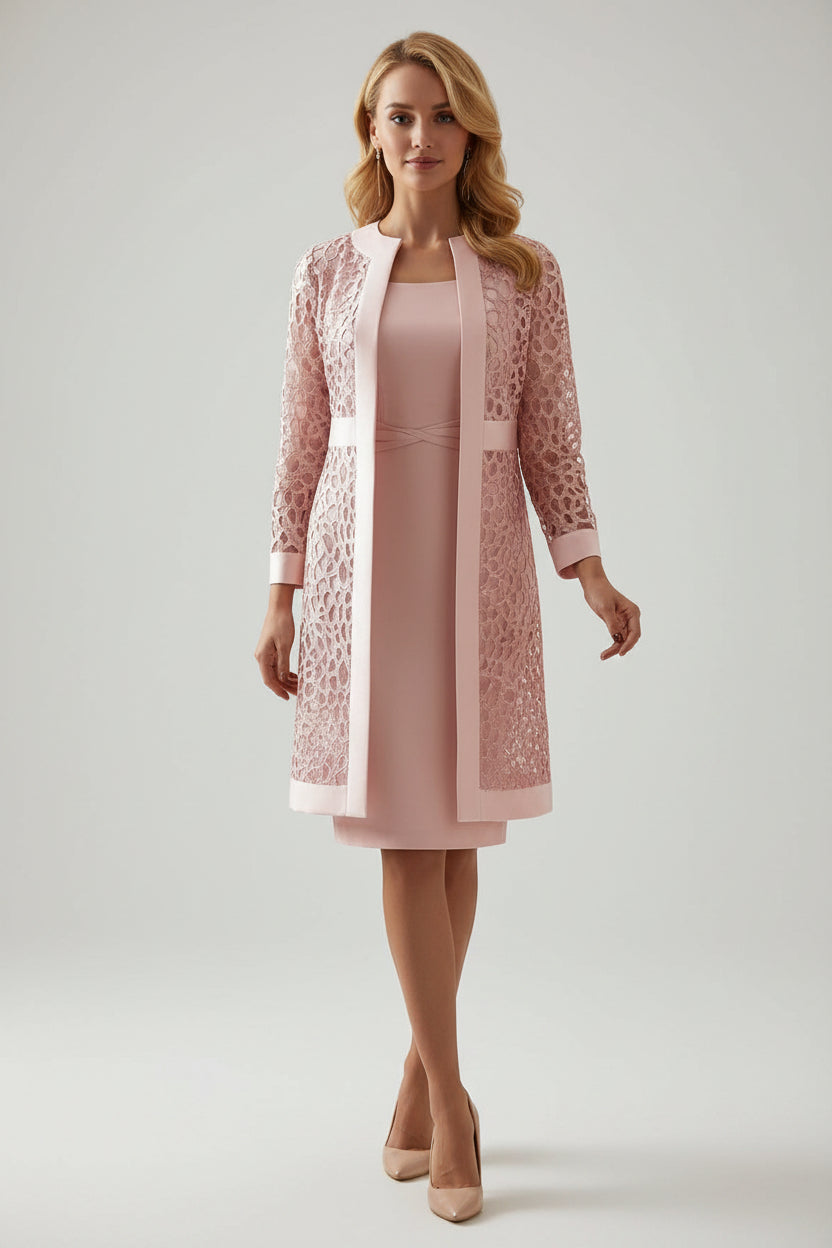 Tweedelige Dames Set Amara - Stretch Pasvorm en Kanten Details