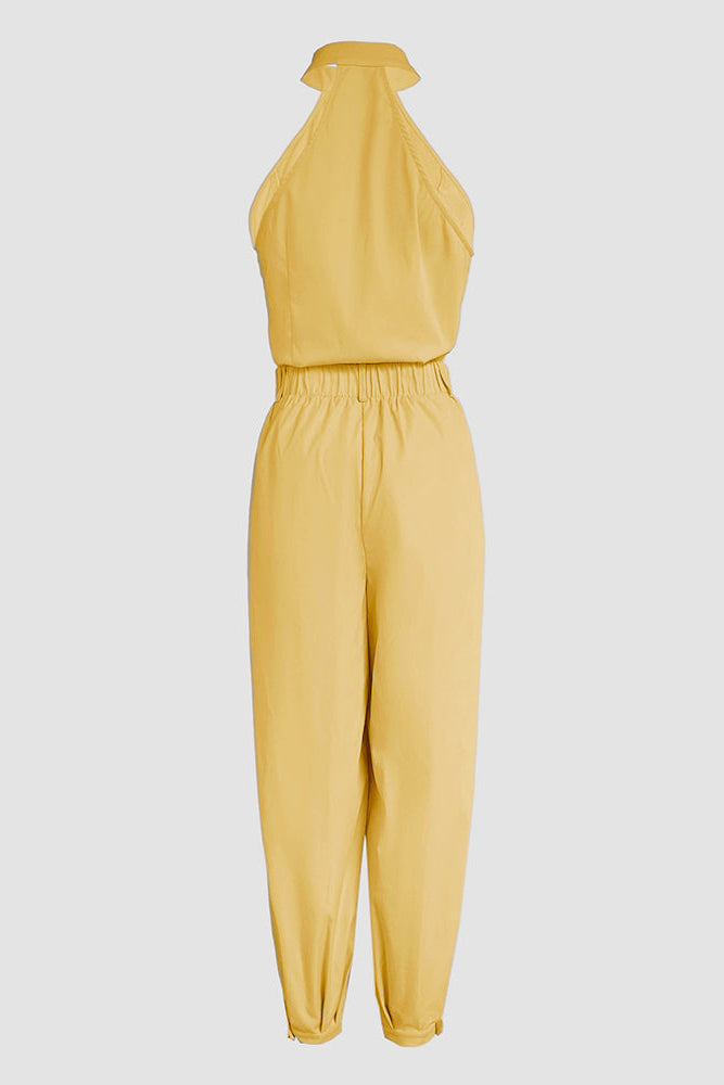 Tweedelige Dames Set Bianca - Cargo Details en Mouwloze Top