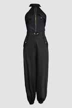 Tweedelige Dames Set Bianca - Cargo Details en Mouwloze Top