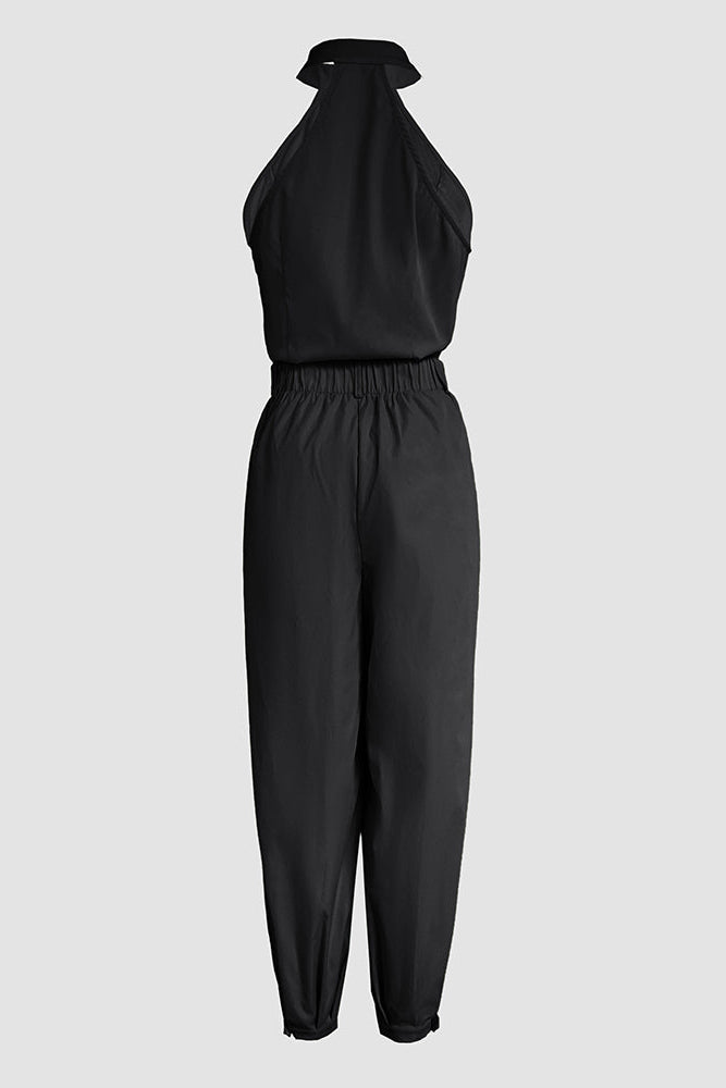 Tweedelige Dames Set Bianca - Cargo Details en Mouwloze Top