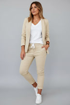 Tweedelige Dames Set Grace - Blazer en Jogger Broek
