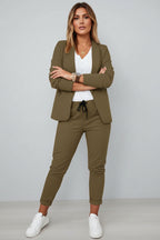 Tweedelige Dames Set Grace - Blazer en Jogger Broek