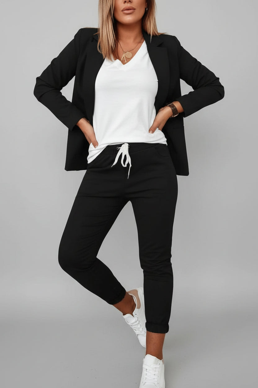 Tweedelige Dames Set Grace - Blazer en Jogger Broek