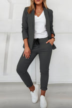 Tweedelige Dames Set Grace - Blazer en Jogger Broek
