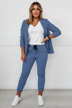 Tweedelige Dames Set Grace - Blazer en Jogger Broek