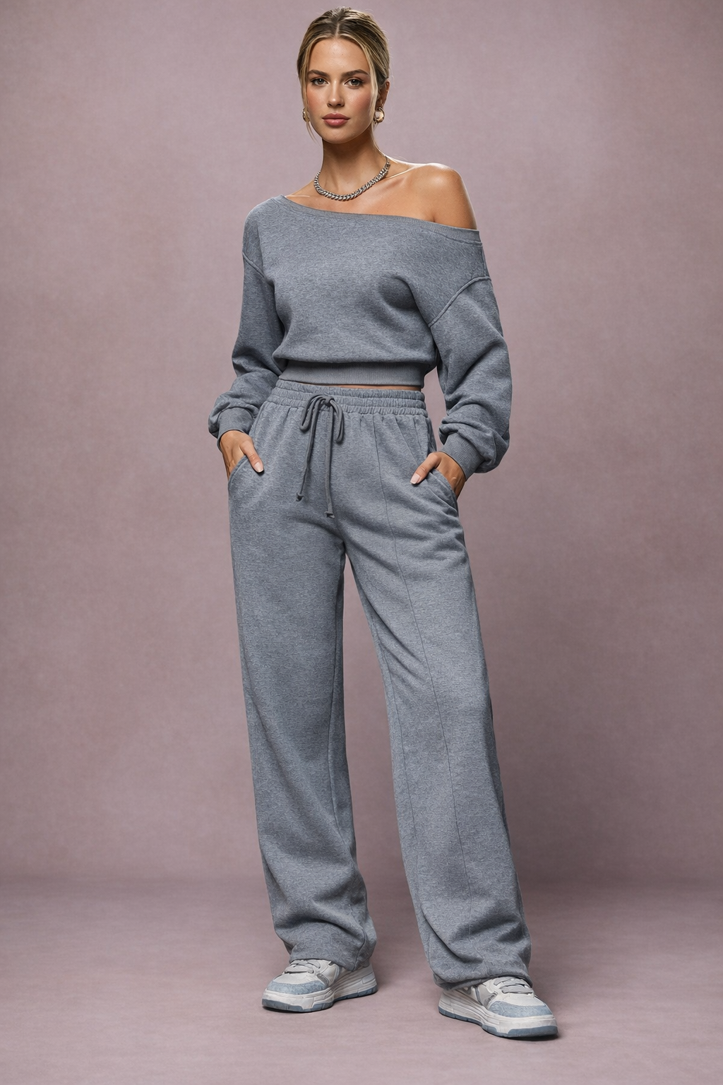 Tweedelige Dames Set Minova - Top en Broek