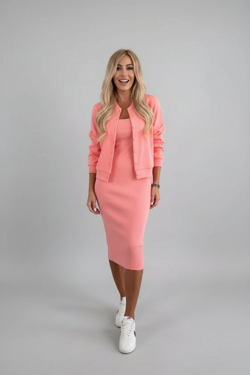 Tweedelige Set Jurk en Blouse Dames | Ademend & Veelzijdig | Helara